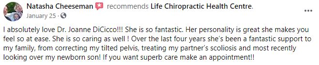 Chiropractic London ON Patient Testimonial